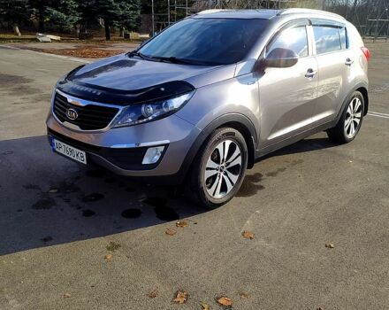 Серый Киа Sportage, объемом двигателя 2 л и пробегом 136 тыс. км за 13000 $, фото 1 на Automoto.ua