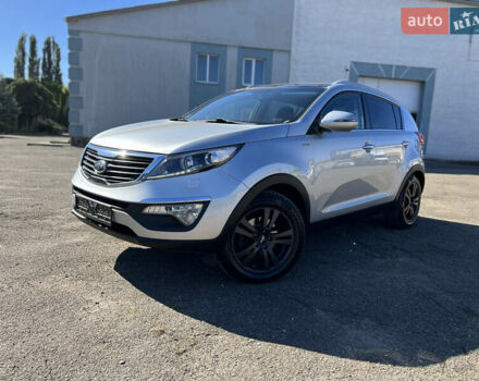 Сірий Кіа Sportage, об'ємом двигуна 2 л та пробігом 165 тис. км за 13900 $, фото 1 на Automoto.ua