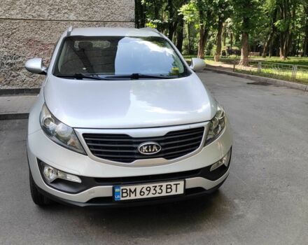 Серый Киа Sportage, объемом двигателя 2 л и пробегом 170 тыс. км за 11500 $, фото 1 на Automoto.ua