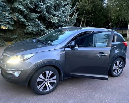 Сірий Кіа Sportage, об'ємом двигуна 2 л та пробігом 202 тис. км за 13200 $, фото 3 на Automoto.ua