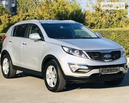 Сірий Кіа Sportage, об'ємом двигуна 2 л та пробігом 89 тис. км за 12950 $, фото 1 на Automoto.ua