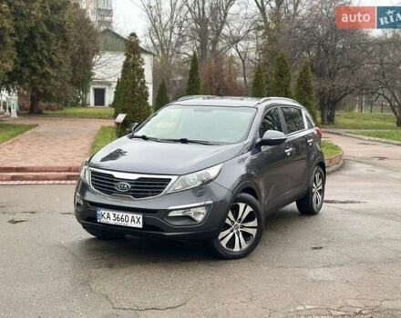 Сірий Кіа Sportage, об'ємом двигуна 2 л та пробігом 159 тис. км за 13499 $, фото 1 на Automoto.ua