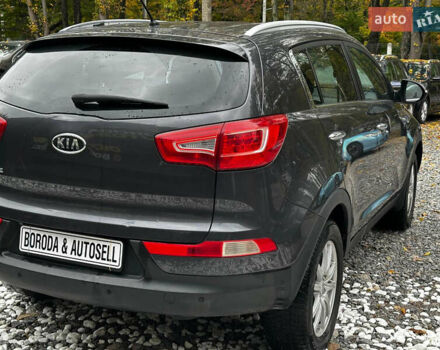 Серый Киа Sportage, объемом двигателя 2 л и пробегом 208 тыс. км за 12400 $, фото 7 на Automoto.ua