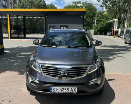 Серый Киа Sportage, объемом двигателя 2 л и пробегом 132 тыс. км за 13500 $, фото 2 на Automoto.ua
