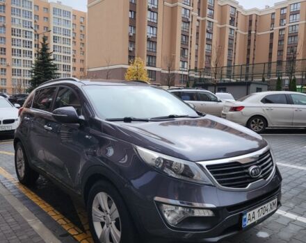 Серый Киа Sportage, объемом двигателя 2 л и пробегом 230 тыс. км за 11500 $, фото 6 на Automoto.ua