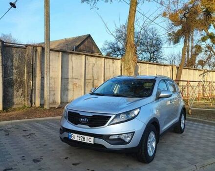 Серый Киа Sportage, объемом двигателя 2 л и пробегом 218 тыс. км за 10300 $, фото 1 на Automoto.ua