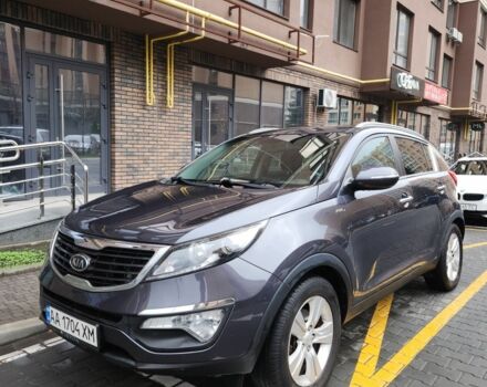 Серый Киа Sportage, объемом двигателя 2 л и пробегом 230 тыс. км за 11500 $, фото 8 на Automoto.ua