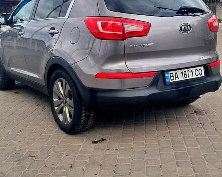 Серый Киа Sportage, объемом двигателя 2.4 л и пробегом 205 тыс. км за 11500 $, фото 1 на Automoto.ua