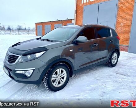 Серый Киа Sportage, объемом двигателя 2 л и пробегом 121 тыс. км за 12200 $, фото 2 на Automoto.ua