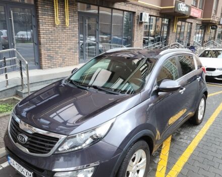 Серый Киа Sportage, объемом двигателя 2 л и пробегом 230 тыс. км за 11500 $, фото 7 на Automoto.ua