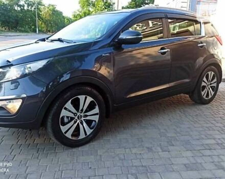 Серый Киа Sportage, объемом двигателя 2 л и пробегом 182 тыс. км за 13750 $, фото 3 на Automoto.ua