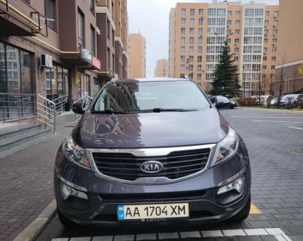 Серый Киа Sportage, объемом двигателя 2 л и пробегом 230 тыс. км за 11500 $, фото 1 на Automoto.ua
