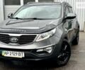 Серый Киа Sportage, объемом двигателя 2 л и пробегом 185 тыс. км за 12900 $, фото 1 на Automoto.ua