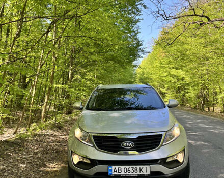 Серый Киа Sportage, объемом двигателя 2 л и пробегом 185 тыс. км за 12900 $, фото 3 на Automoto.ua