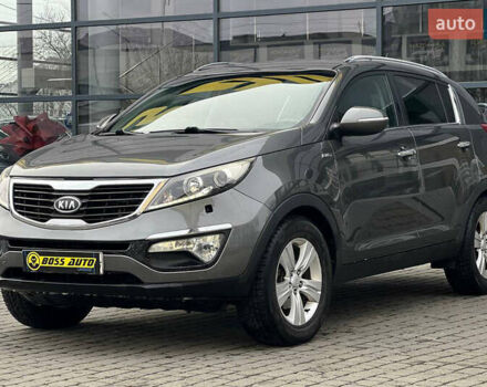 Серый Киа Sportage, объемом двигателя 2 л и пробегом 222 тыс. км за 14300 $, фото 2 на Automoto.ua