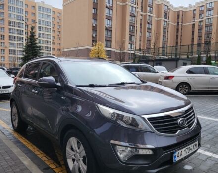 Серый Киа Sportage, объемом двигателя 2 л и пробегом 230 тыс. км за 11500 $, фото 2 на Automoto.ua