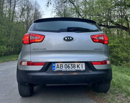 Серый Киа Sportage, объемом двигателя 2 л и пробегом 185 тыс. км за 12900 $, фото 1 на Automoto.ua