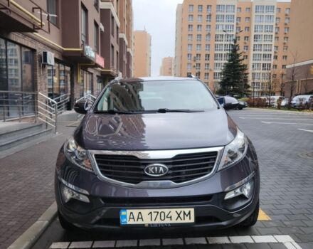 Серый Киа Sportage, объемом двигателя 2 л и пробегом 230 тыс. км за 11500 $, фото 3 на Automoto.ua