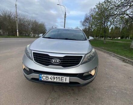 Серый Киа Sportage, объемом двигателя 2 л и пробегом 220 тыс. км за 11200 $, фото 1 на Automoto.ua