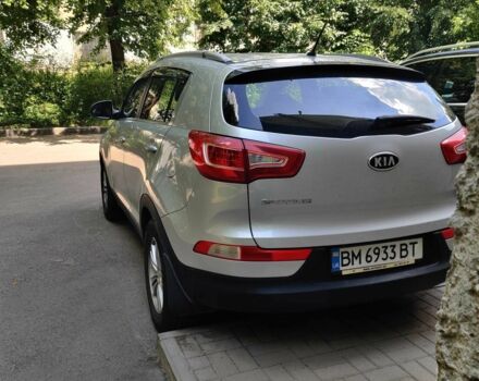 Серый Киа Sportage, объемом двигателя 2 л и пробегом 170 тыс. км за 11500 $, фото 4 на Automoto.ua