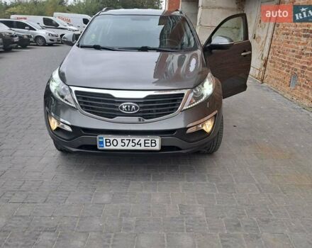 Серый Киа Sportage, объемом двигателя 2 л и пробегом 296 тыс. км за 12200 $, фото 5 на Automoto.ua