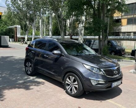 Серый Киа Sportage, объемом двигателя 2 л и пробегом 132 тыс. км за 12999 $, фото 2 на Automoto.ua