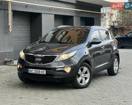 Сірий Кіа Sportage, об'ємом двигуна 2 л та пробігом 185 тис. км за 13399 $, фото 1 на Automoto.ua