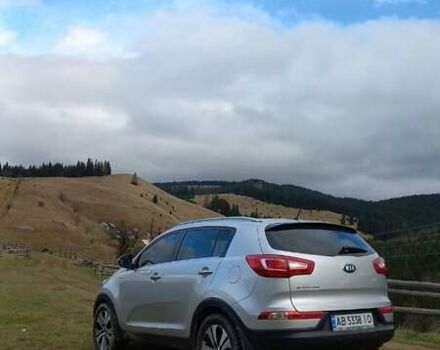 Серый Киа Sportage, объемом двигателя 2 л и пробегом 74 тыс. км за 15999 $, фото 2 на Automoto.ua