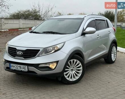 Серый Киа Sportage, объемом двигателя 2 л и пробегом 198 тыс. км за 13600 $, фото 3 на Automoto.ua