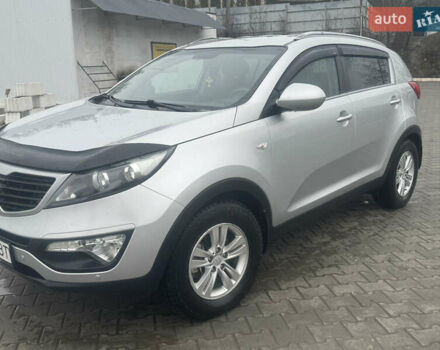 Серый Киа Sportage, объемом двигателя 1.69 л и пробегом 160 тыс. км за 12900 $, фото 1 на Automoto.ua