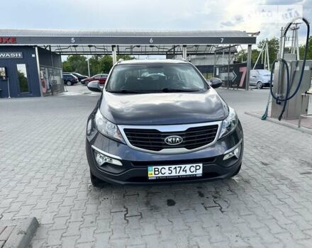 Серый Киа Sportage, объемом двигателя 2 л и пробегом 63 тыс. км за 13500 $, фото 1 на Automoto.ua