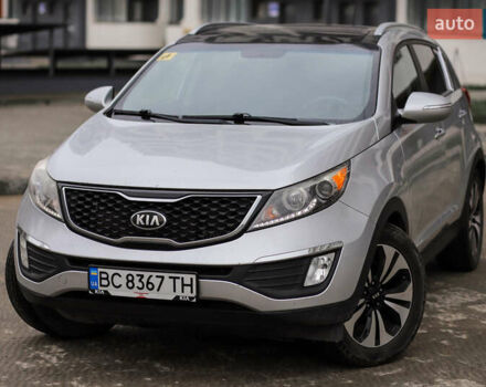Серый Киа Sportage, объемом двигателя 2 л и пробегом 245 тыс. км за 14500 $, фото 2 на Automoto.ua