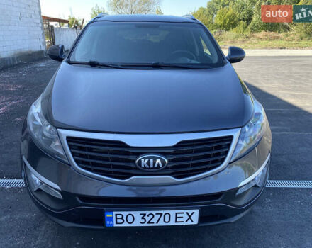 Серый Киа Sportage, объемом двигателя 2 л и пробегом 174 тыс. км за 13500 $, фото 1 на Automoto.ua