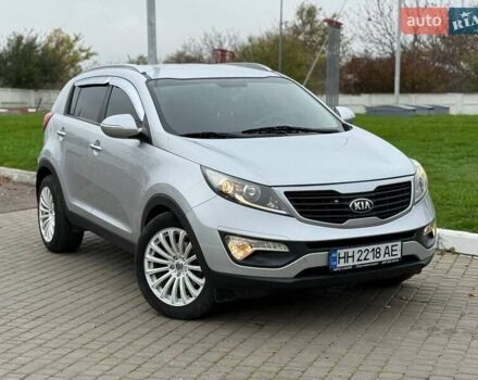 Серый Киа Sportage, объемом двигателя 2 л и пробегом 198 тыс. км за 13600 $, фото 4 на Automoto.ua