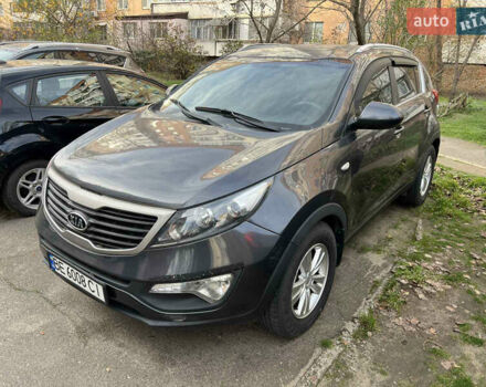Серый Киа Sportage, объемом двигателя 2 л и пробегом 130 тыс. км за 10500 $, фото 2 на Automoto.ua