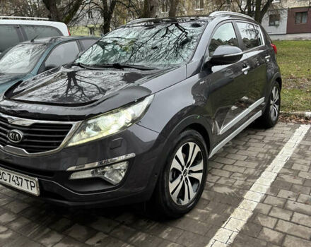 Сірий Кіа Sportage, об'ємом двигуна 2 л та пробігом 202 тис. км за 13500 $, фото 5 на Automoto.ua