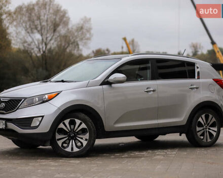 Серый Киа Sportage, объемом двигателя 2 л и пробегом 245 тыс. км за 14500 $, фото 3 на Automoto.ua