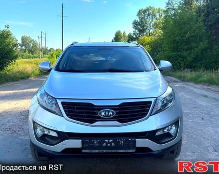Сірий Кіа Sportage, об'ємом двигуна 2 л та пробігом 120 тис. км за 11350 $, фото 1 на Automoto.ua