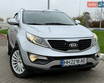 Серый Киа Sportage, объемом двигателя 2 л и пробегом 198 тыс. км за 13600 $, фото 1 на Automoto.ua