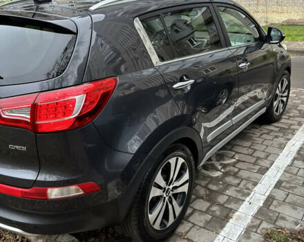 Сірий Кіа Sportage, об'ємом двигуна 2 л та пробігом 202 тис. км за 13500 $, фото 1 на Automoto.ua
