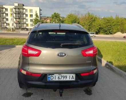Серый Киа Sportage, объемом двигателя 2 л и пробегом 182 тыс. км за 14650 $, фото 1 на Automoto.ua