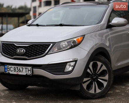 Серый Киа Sportage, объемом двигателя 2 л и пробегом 245 тыс. км за 14500 $, фото 1 на Automoto.ua