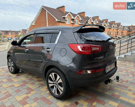 Серый Киа Sportage, объемом двигателя 2 л и пробегом 166 тыс. км за 15999 $, фото 7 на Automoto.ua