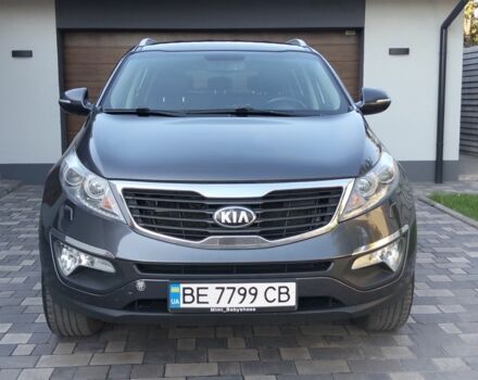 Сірий Кіа Sportage, об'ємом двигуна 2 л та пробігом 228 тис. км за 12400 $, фото 1 на Automoto.ua