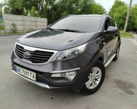 Серый Киа Sportage, объемом двигателя 2 л и пробегом 93 тыс. км за 12500 $, фото 2 на Automoto.ua