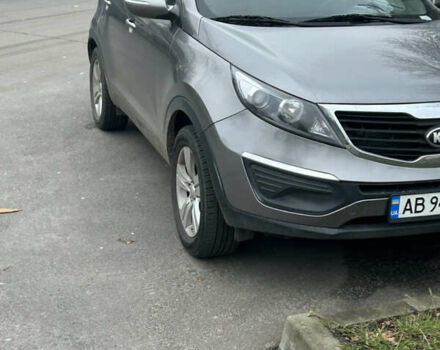 Серый Киа Sportage, объемом двигателя 2.36 л и пробегом 155 тыс. км за 12000 $, фото 1 на Automoto.ua