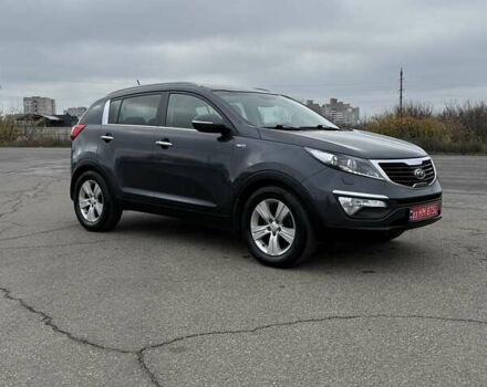 Серый Киа Sportage, объемом двигателя 2 л и пробегом 192 тыс. км за 14000 $, фото 1 на Automoto.ua