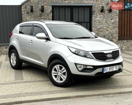 Серый Киа Sportage, объемом двигателя 2 л и пробегом 109 тыс. км за 13900 $, фото 14 на Automoto.ua