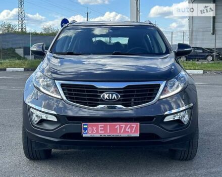 Серый Киа Sportage, объемом двигателя 2 л и пробегом 219 тыс. км за 15200 $, фото 1 на Automoto.ua