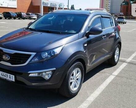 Серый Киа Sportage, объемом двигателя 1.7 л и пробегом 98 тыс. км за 15000 $, фото 3 на Automoto.ua